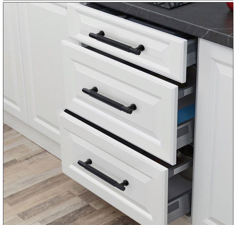 Paidu Manufacturer Simple European-style Wardrobe Cabinet Handles Minimalist Modern Drawer Wardrobe Door Handles Furniture Hardware Accessories