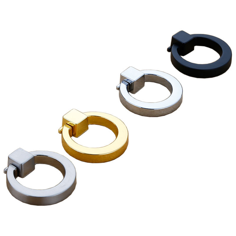 Paidu Manufacturer American-style Ring Pull Handles Modern Minimalist Wardrobe Drawer Round Ring Pull Handles