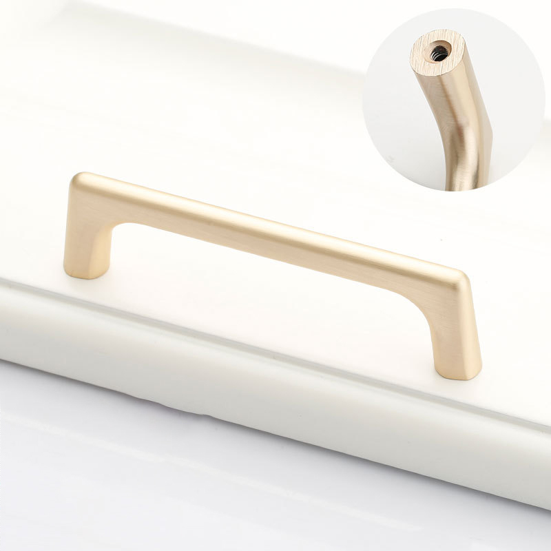 Paidu Manufacturer Modern Minimalist Wardrobe Handles American-style Furniture Cabinet Door Handles Pearl Black Cabinet Drawer Handles.