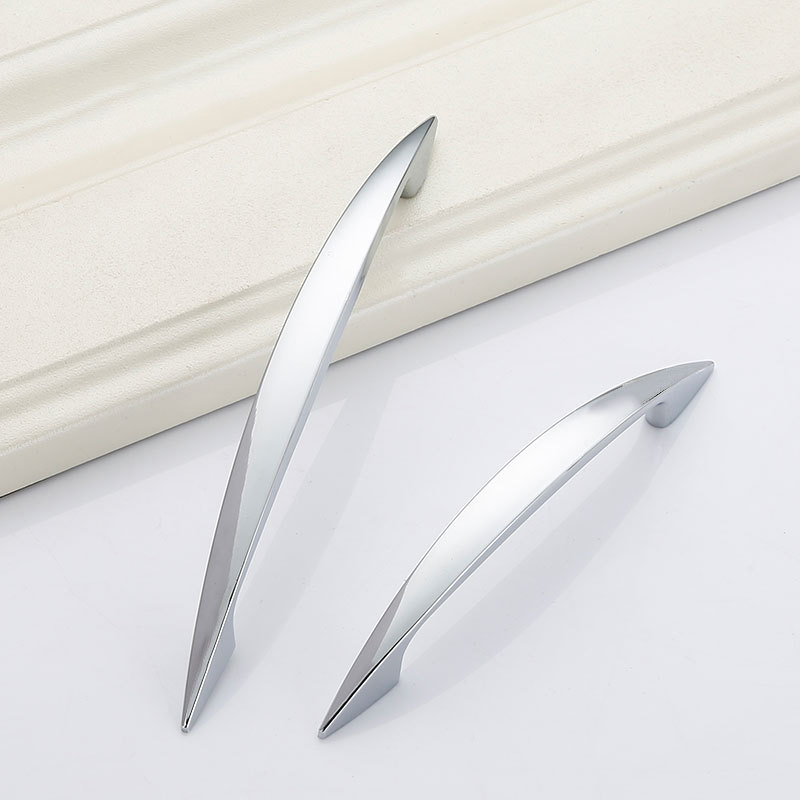 Paidu Modern Minimalist Cabinet Wardrobe Handles Drawer Shoe Cabinet Door Handles Zinc Alloy Furniture Hardware