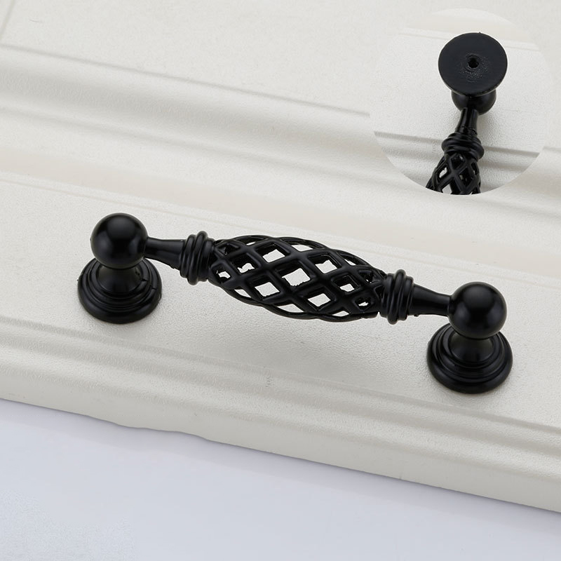 Paidu Manufacturer Birdcage Handles European-style Vintage Cabinet Door Drawer Handles Antique Hardware Wardrobes Cabinets