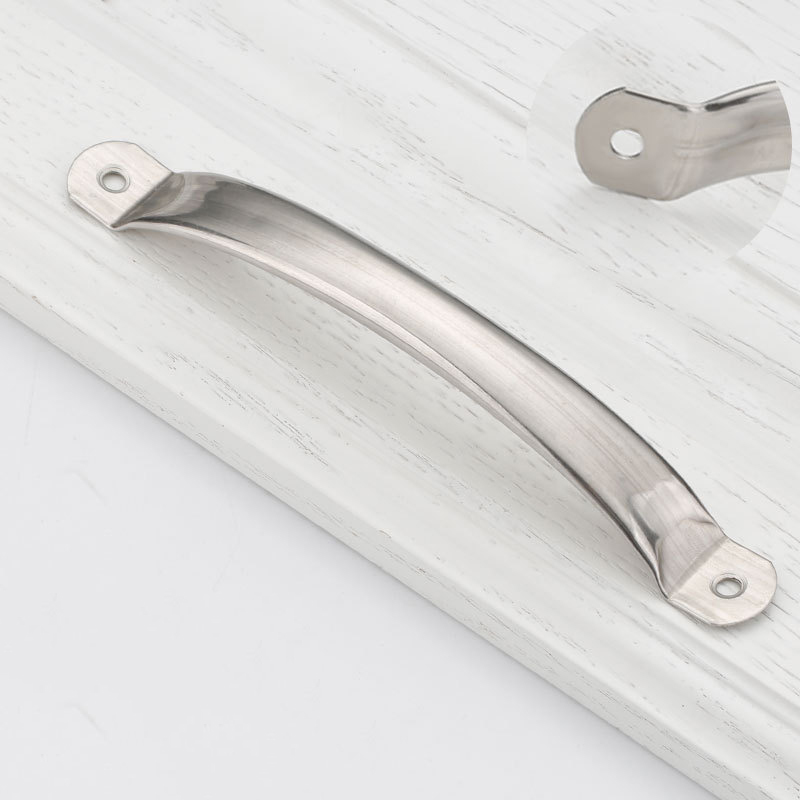 Paidu Manufacturers Modern Simple Stainless Steel Door Handle, Economic Light And Light Open Hole Drawer Handle Furniture Hardware