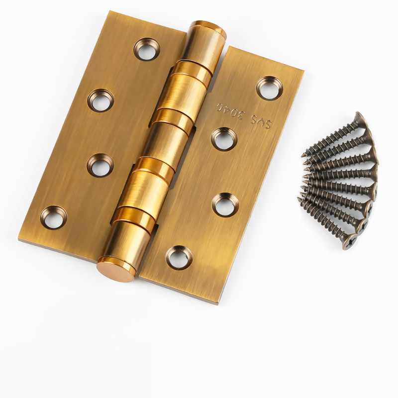 Paidu Manufacturers Stainless Steel Flat Open Bedroom Door Leaflet Simple Son Mother Wooden Door Indoor Door Bearing Hinge